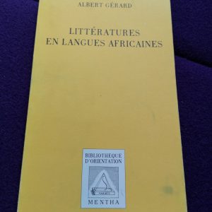 Littératures en langues africaines