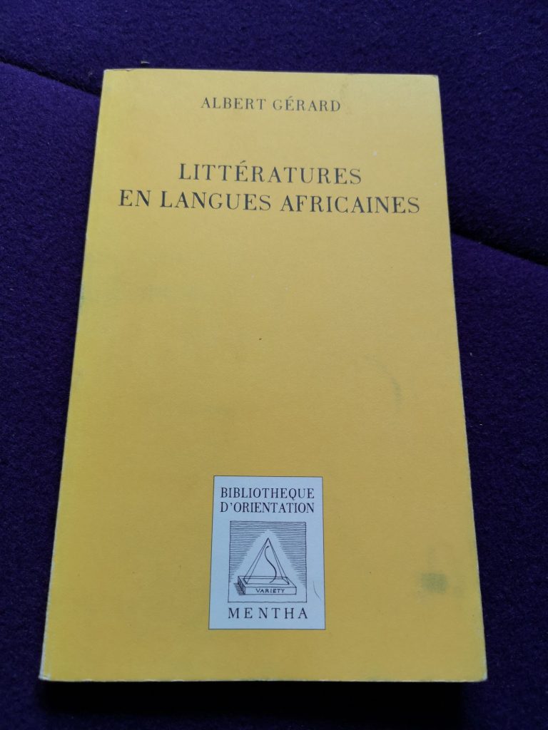 Littératures en langues africaines